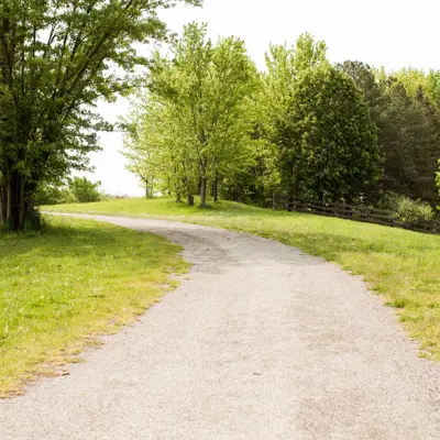 Gravel Pathway In Lafortune Park