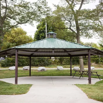 Gazebo In Esplanade Park