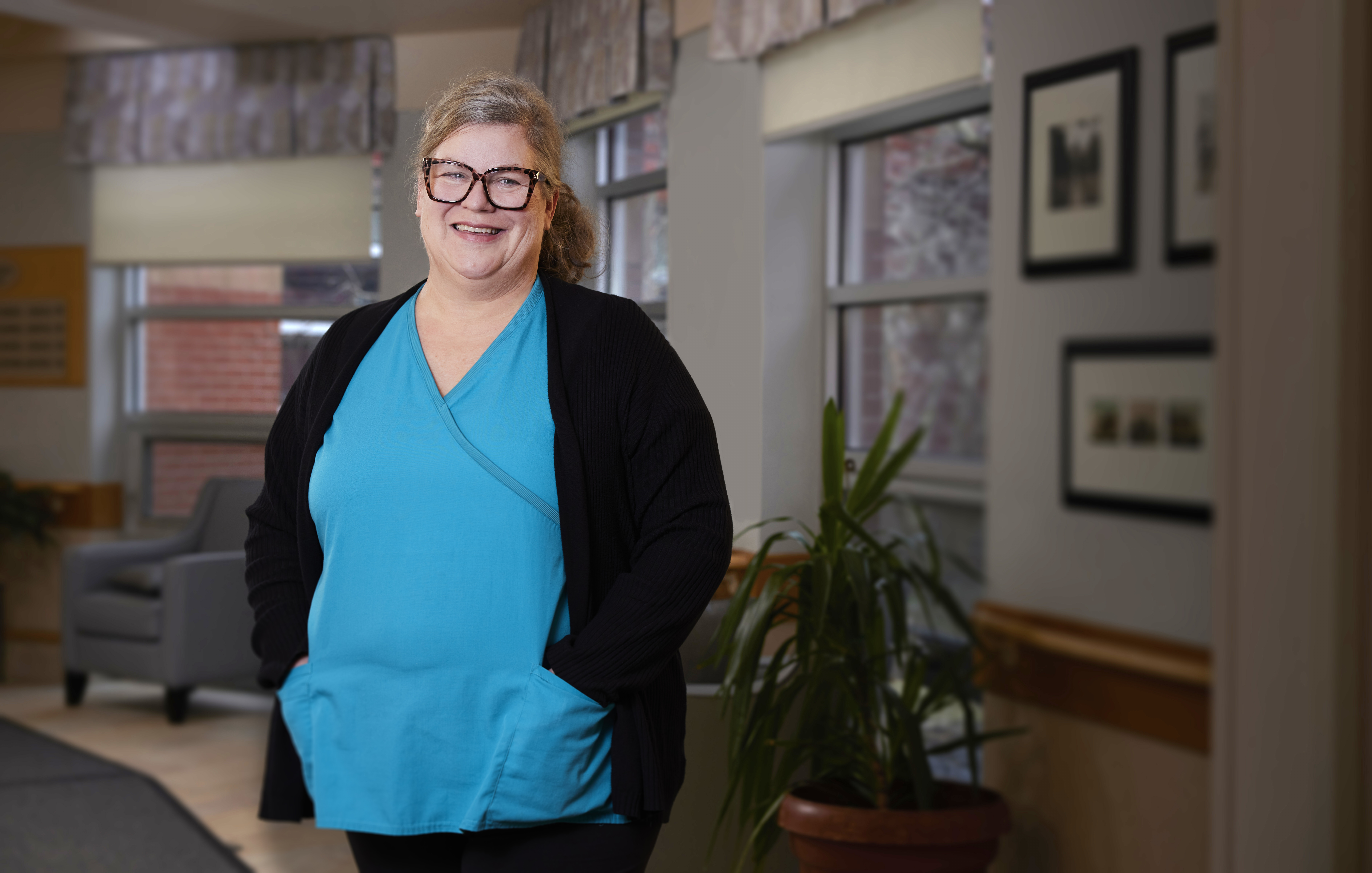 Grandview Lodge staff member Beth, registered nurse