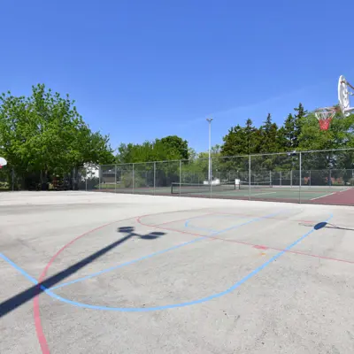 Basketball Court At Jarvis Lions Park