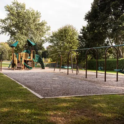 Full View Of Playground At Dunnville Kinsmen Park