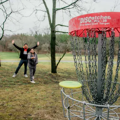 Winning At Disc Golf In Lafortune Park