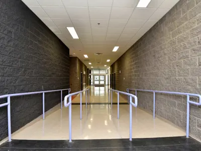 View Down The Hallway At Caledonia Lions Hall