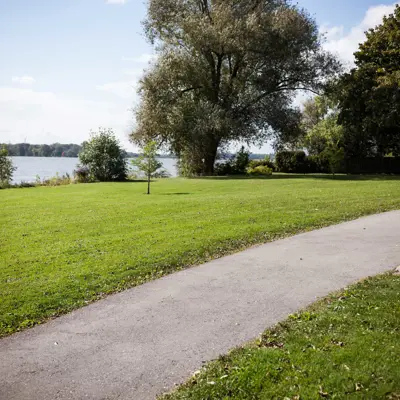 Path Along The Water At Wingfield Park