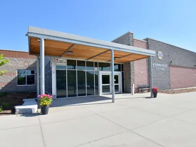 Front Entrance Of Caledonia Lions Hall