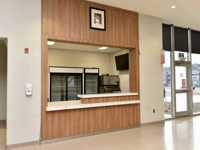 Looking Into Concession Area At Caledonia Lions Hall