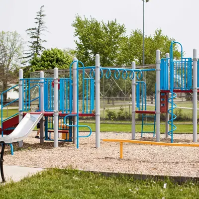 Playground In Cayuga Kinsmen Ballpark