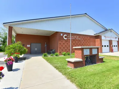 Front Exterior View Of Canboro Community Centre