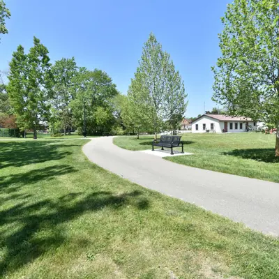 Walking Path At Jarvis Lions Park